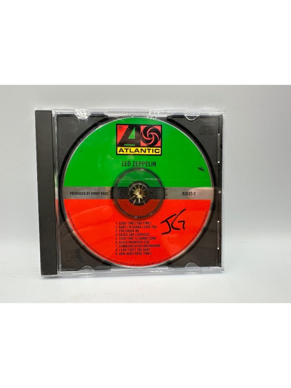 Led Zeppelin Self-Titled Album 1994 CD Remastered Edition Rock Atlantic Records